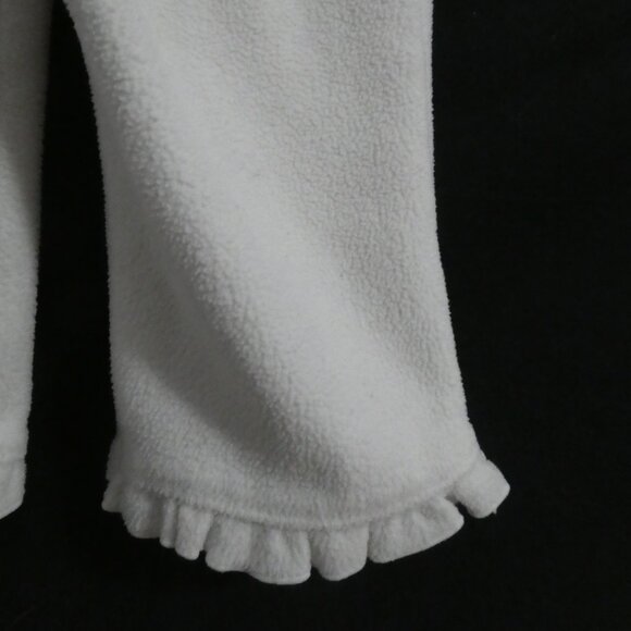 CHILDREN'S PLACE | 9-12 months | White Fleece Pants | Ruffle Hem - Picture 12 of 12